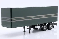 Sattelauflieger dunkelgrün / silber 1:18 Road Kings