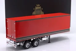 Sattelauflieger rot / schwarz 1:18 Road Kings
