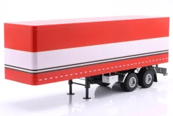 Sattelauflieger rot / weiß 1:18 Road Kings