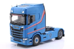 Scania 580S Highline 113 Tribute Sattelzugmaschine 2023 blau / Dekor 1:24 Solido