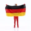 Sebastian Vettel mit Deutschland-Fahne Figur 1:43 Cartrix