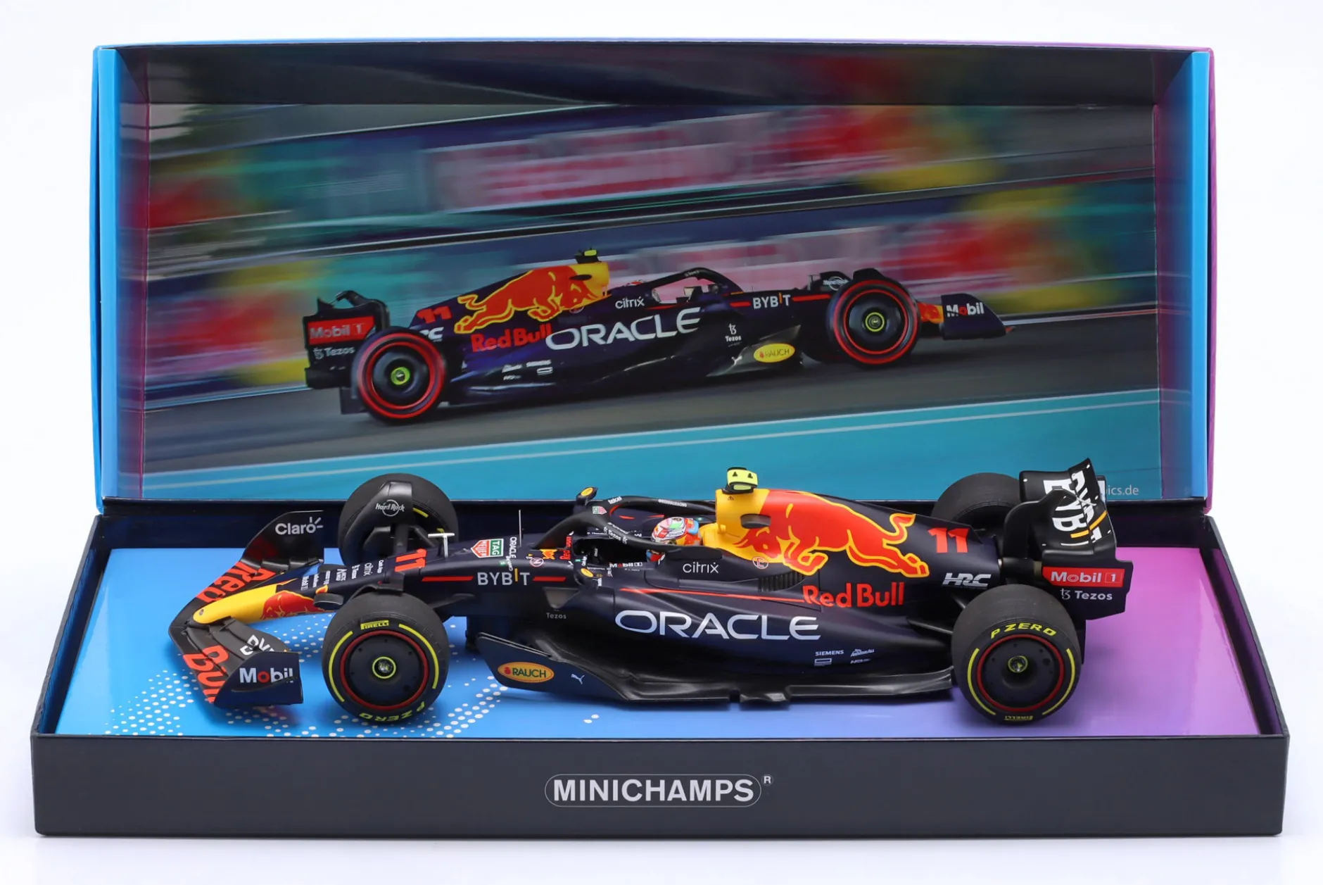 Sergio Perez Red Bull Racing RB18 #11 4th Miami GP Formel 1 2022 1:18 Minichamps