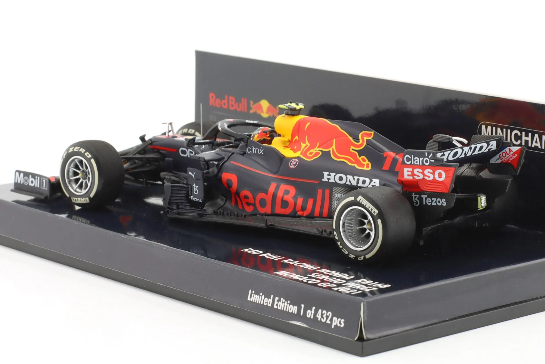 Sergio Perez Red Bull RB16B #11 4th Monaco GP Formel 1 2021 1:43 Minichamps