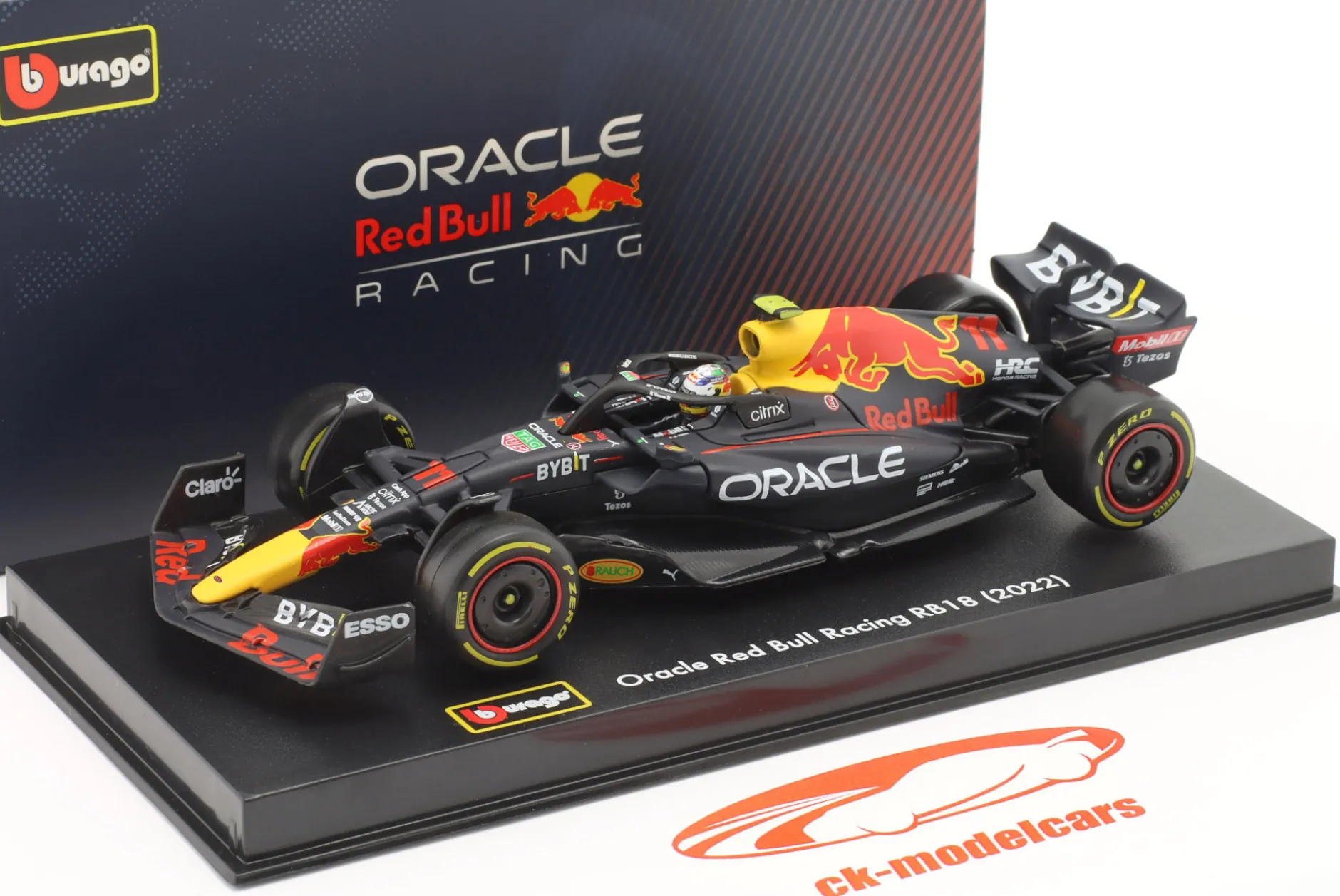 Sergio Perez Red Bull RB18 #11 Formel 1 2022 1:43 Bburago
