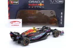 Sergio Perez Red Bull RB19 #11 2nd Miami GP Formel 1 2023 1:18 Bburago