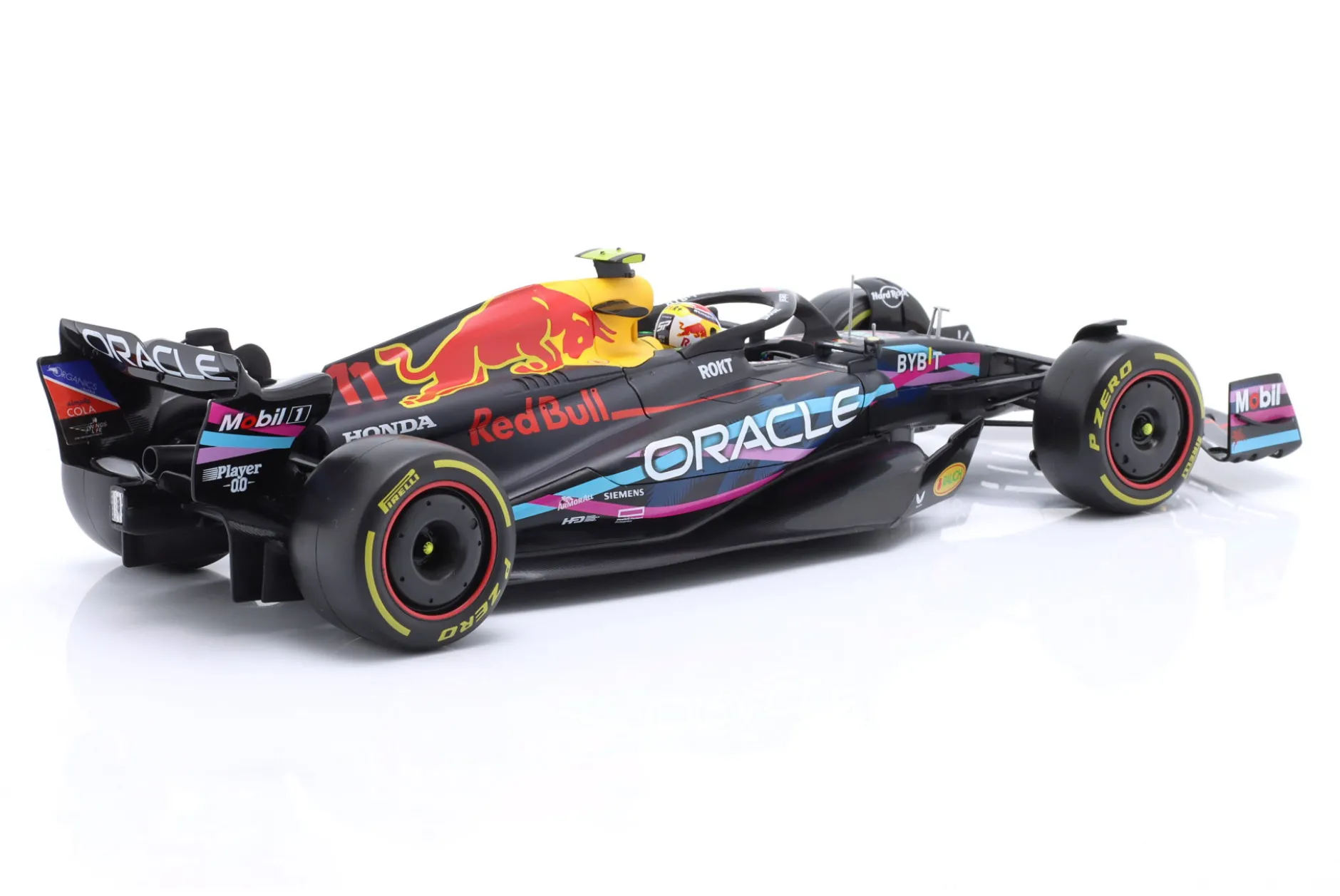 Sergio Perez Red Bull RB19 #11 2nd Miami GP Formel 1 2023 1:18 Bburago