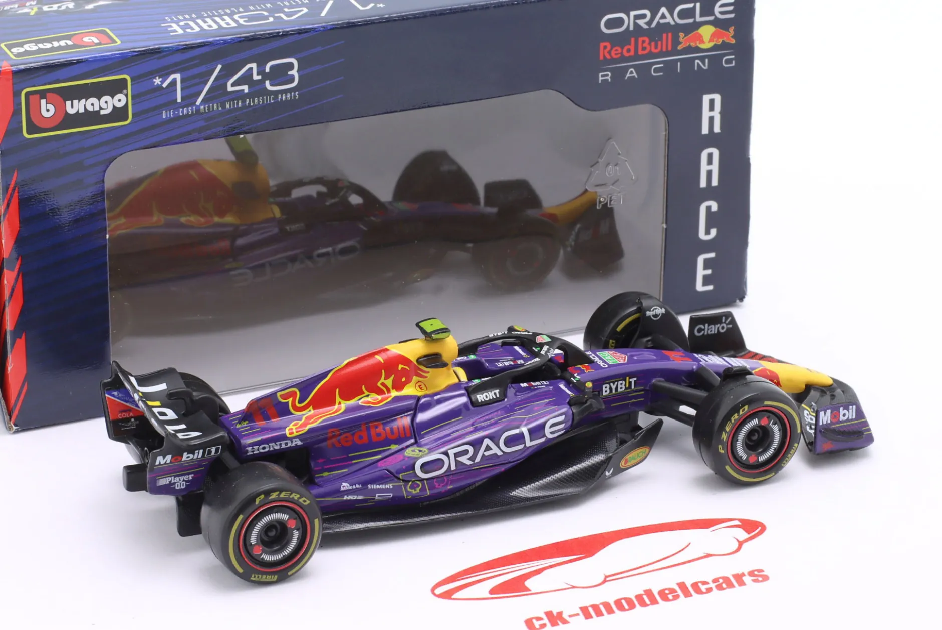 Sergio Perez Red Bull RB19 #11 3rd Las Vegas GP Formel 1 2023 1:43 Bburago