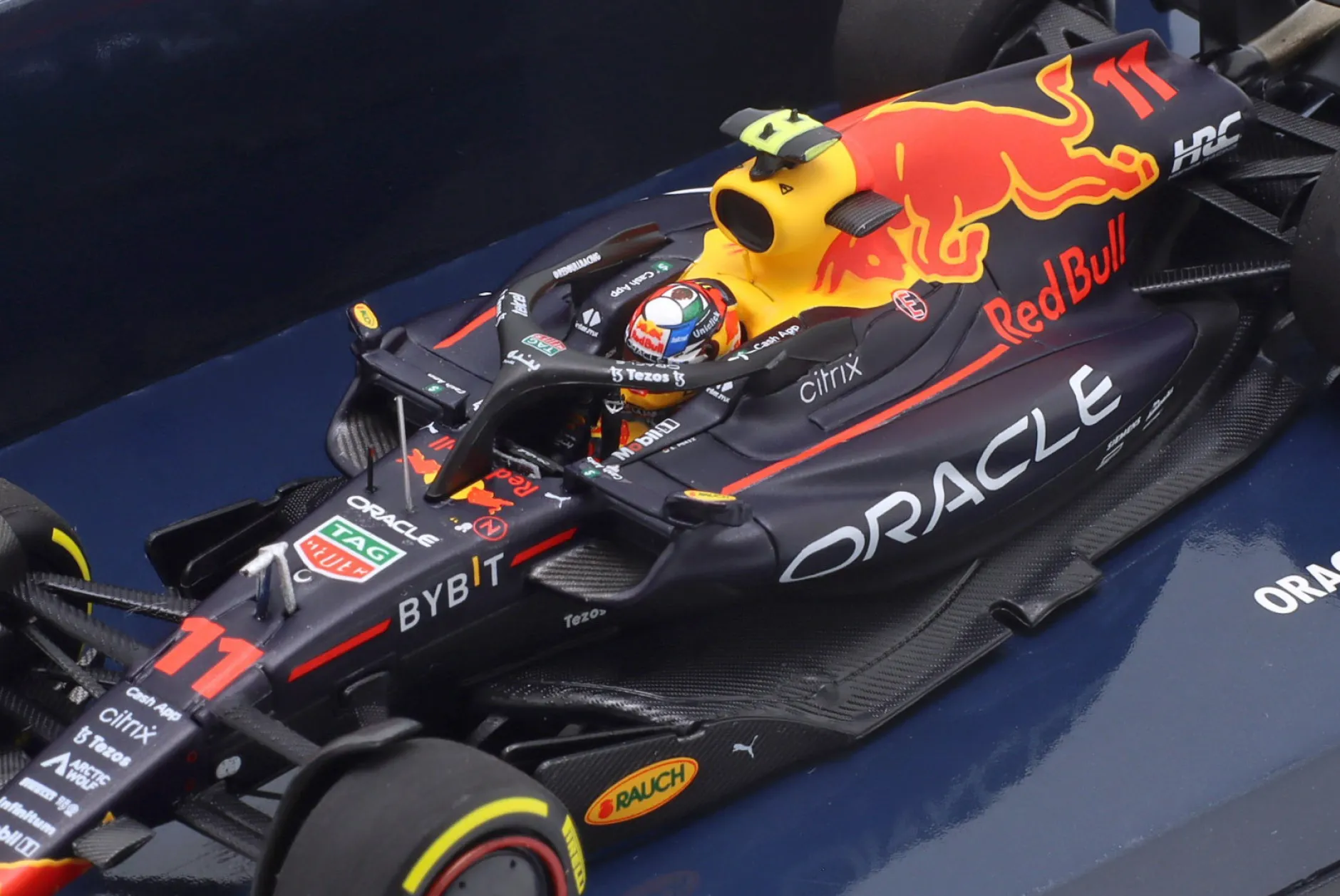 Sergio Perez Red Bull RB18 #11 4th Saudi Arabien GP Formel 1 2022 1:43 Minichamps