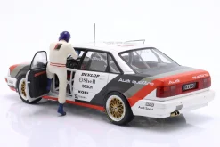 Set H.J. Stuck: Audi V8 Quattro #44 DTM Champion 1990 mit Figur 1:18 WERK83