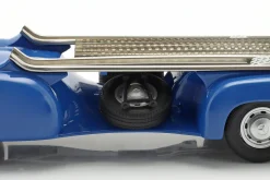 Set: Mercedes-Benz Renntransporter Blaues Wunder mit Mercedes-Benz W196 1:18 WERK83