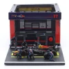 Set 2x Pit Stop Diorama Verstappen & Perez Red Bull Formel 1 2024 1:43 Bburago