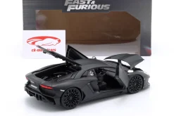 Shaw's Lamborghini Aventador Film Fast & Furious 7 (2015) schwarz 1:24 Jada Toys