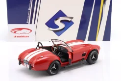 Shelby Cobra 427 S/C (MK II) Baujahr 1965 rot / weiß 1:18 Solido