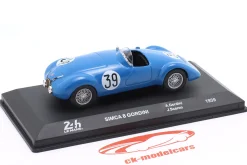Simca 8 #39 24h LeMans 1939 Gordini, Scaron 1:43 Altaya