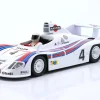 Sitzende Rennfahrer-Figur 1977 mit weißem Helm 1:18 FigurenManufaktur