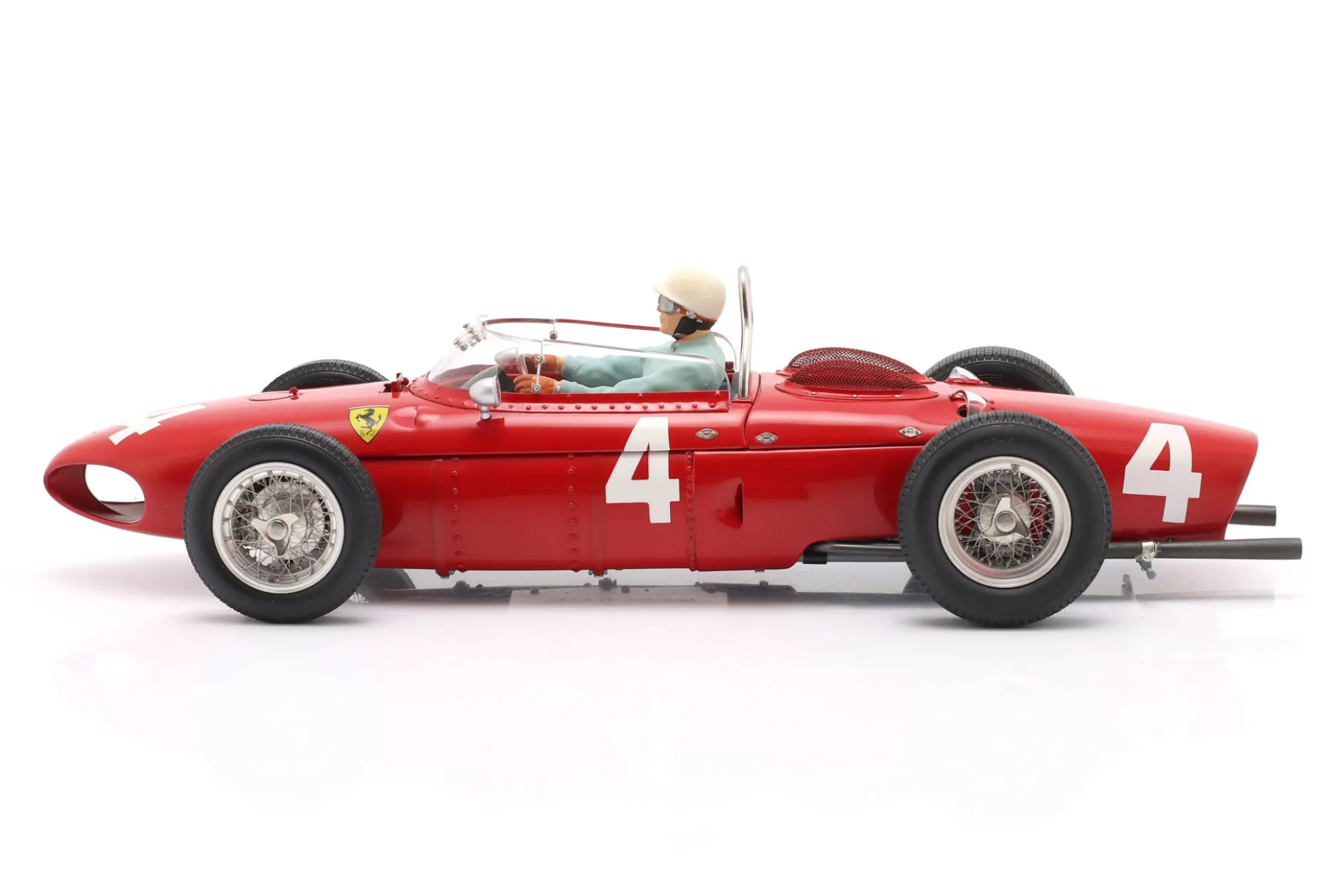 Sitzende Rennfahrer-Figur Phil H. 1:18 Figurenmanufaktur