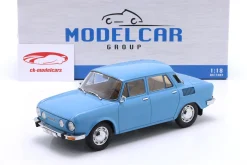 Skoda 110 LS Baujahr 1969 hellblau 1:18 ModelCar Group