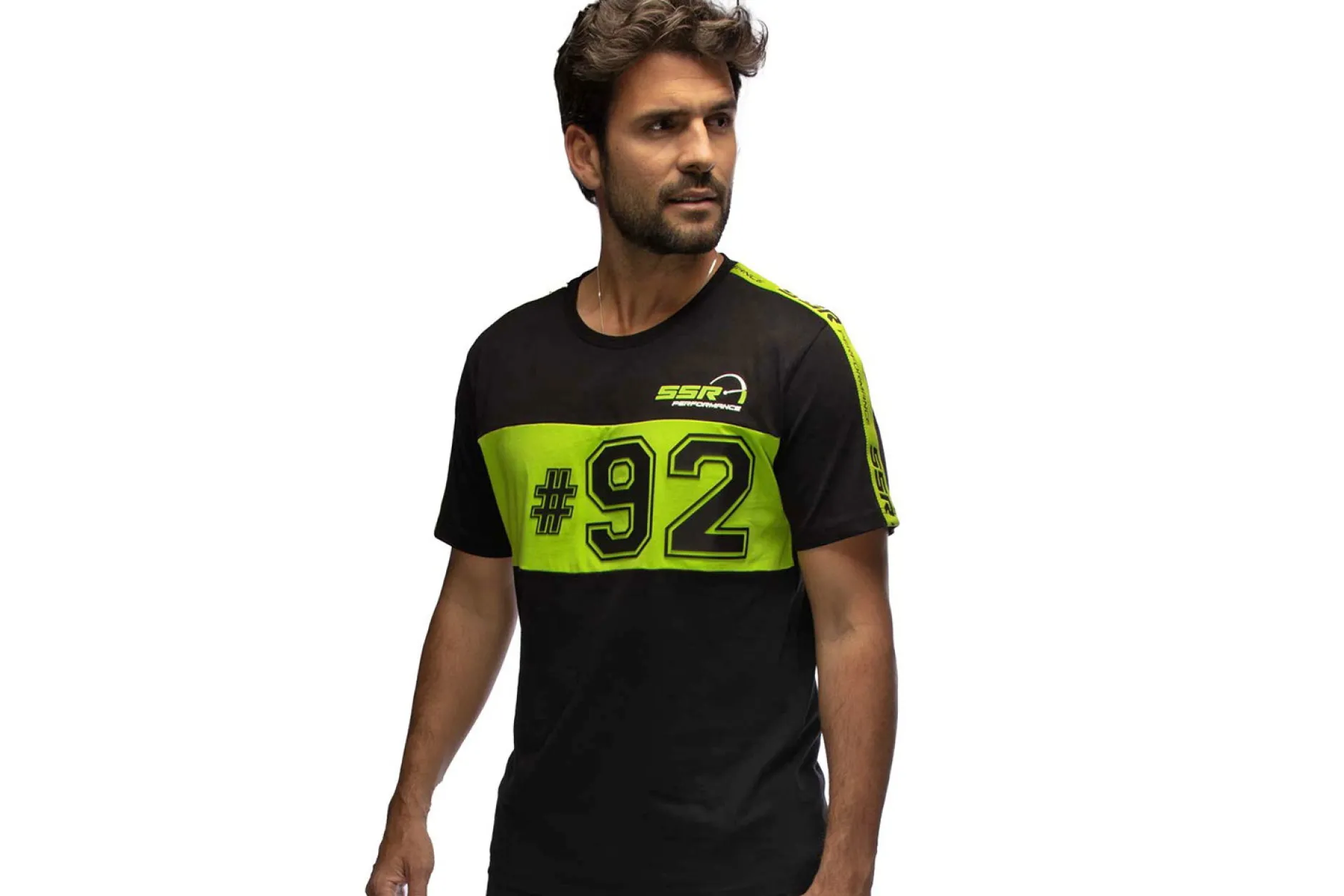 SSR Performance T-Shirt #92 schwarz / grün
