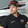 Stefan Bellof Cap ''Helm'' Classic Line schwarz / rot / gelb