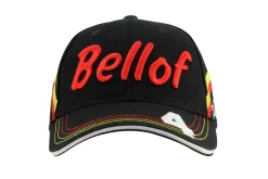 Stefan Bellof Cap ''Helm'' Classic Line schwarz / rot / gelb