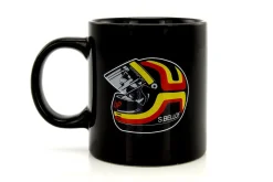 Stefan Bellof Kaffeebecher ''Helm'' schwarz
