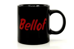 Stefan Bellof Kaffeebecher ''Helm'' schwarz