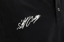 Stefan Bellof Polo-Shirt ''Helm'' Classic Line schwarz