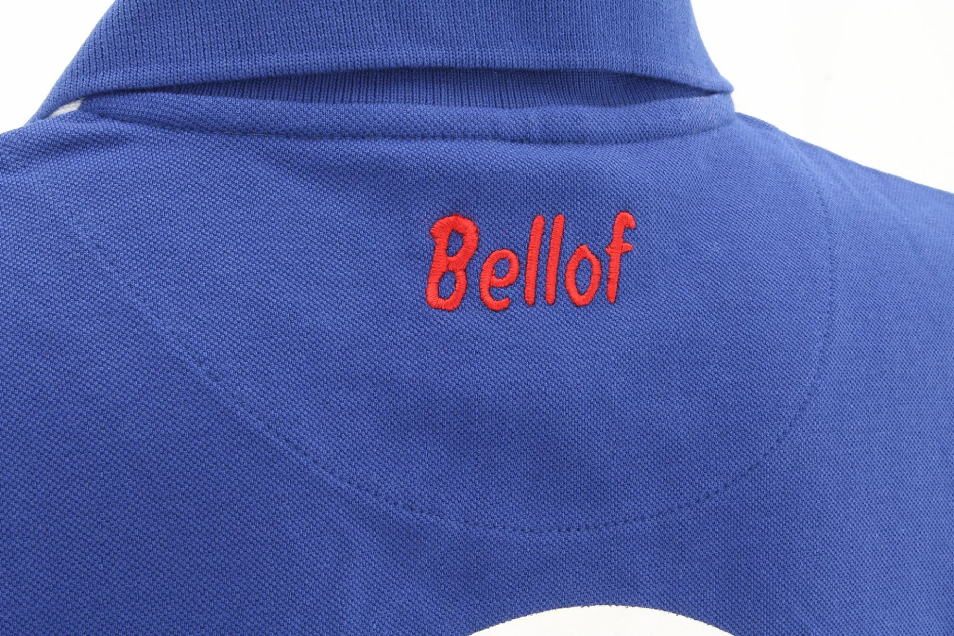 Stefan Bellof Polo-Shirt Rekordrunde 6:11.13 min blau / weiß