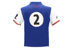 Stefan Bellof Polo-Shirt Rekordrunde 6:11.13 min blau / weiß