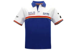 Stefan Bellof Polo-Shirt Rekordrunde 6:11.13 min blau / weiß