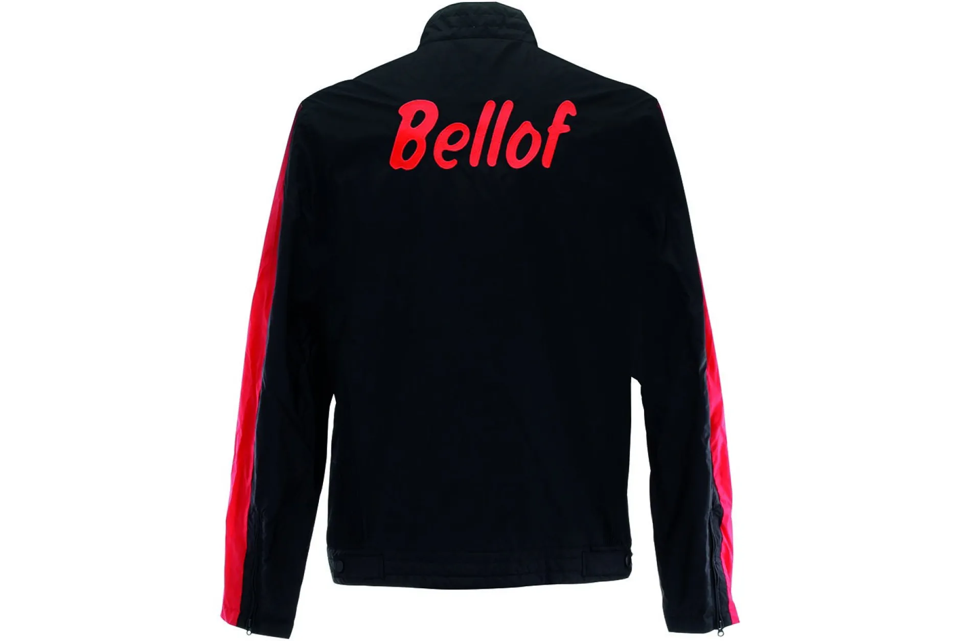 Stefan Bellof Racing Jacke Helm schwarz / rot / gelb