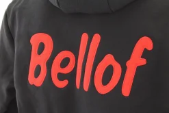 Stefan Bellof Sweat Jacke ''Helm'' Classic Line schwarz / rot / gelb