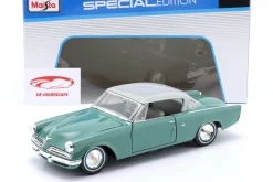 Studebaker Starliner Baujahr 1953 mintgrün / hellgrau 1:18 Maisto