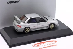 Subaru Impreza S201 STi Baujahr 2007 silber 1:43 Kyosho