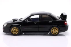 Subaru Impreza WRX STI Baujahr 2004 perlschwarz 1:18 Solido