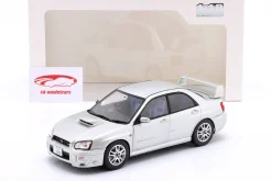Subaru Impreza WRX STI Baujahr 2004 silber metallic 1:18 Solido