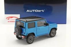 Suzuki Jimny (JB64) RHD Baujahr 2018 blau metallic / schwarz 1:18 AUTOart