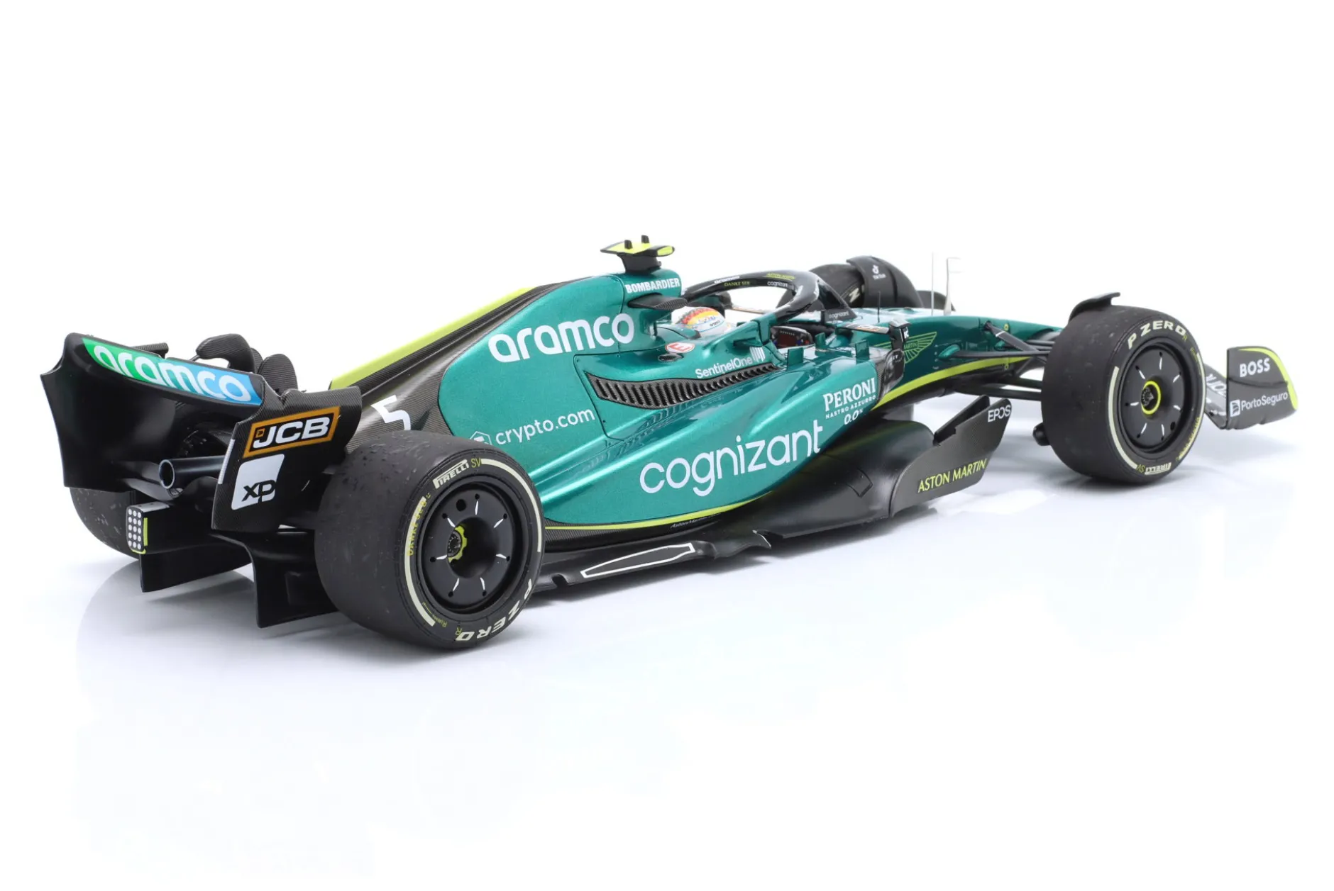 S. Vettel Aston Martin AMR22 #5 Last Race Abu Dhabi GP Formel 1 2022 1:18 Minichamps