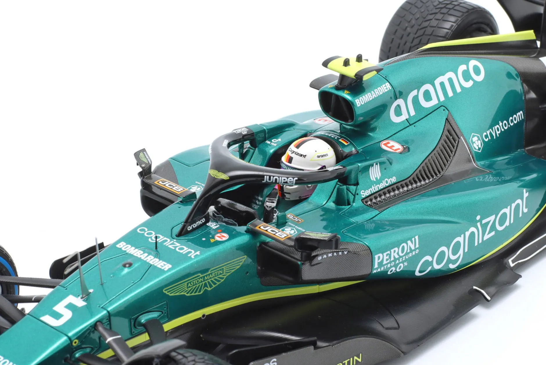 S. Vettel Aston Martin AMR22 #5 Monaco GP Formel 1 2022 1:18 Minichamps