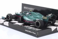S. Vettel Aston Martin AMR21 #5 5th Monaco GP Formel 1 2021 1:43 Minichamps