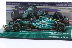 S. Vettel Aston Martin AMR22 #5 8th Singapur GP Formel 1 2022 1:43 Minichamps