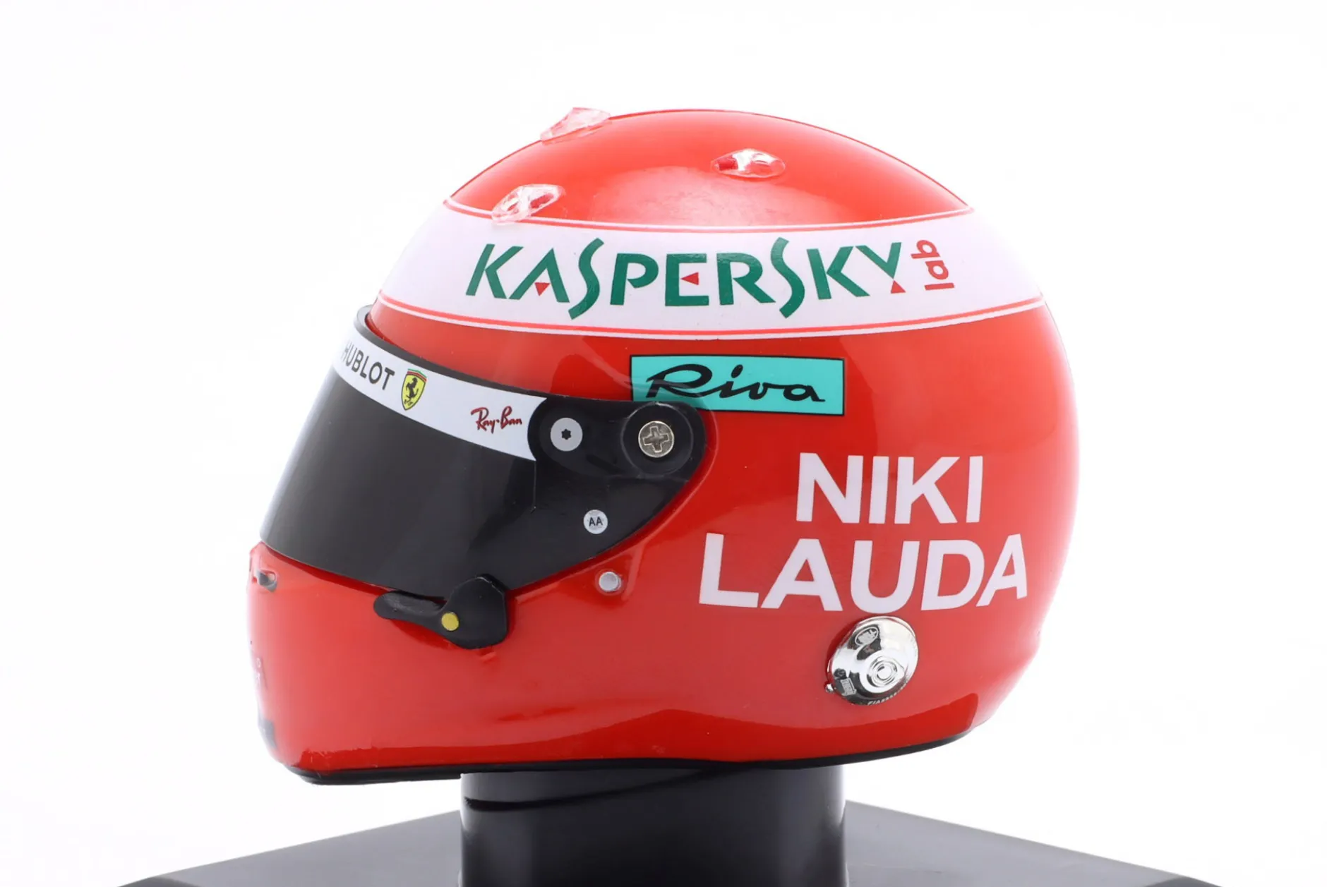 S. Vettel Scuderia Ferrari #5 Monaco GP Formel 1 2019 Helm 1:5 Spark Editions