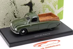 Tatra 201 Pick-Up Baujahr 1950 dunkelgrün 1:43 AutoCult