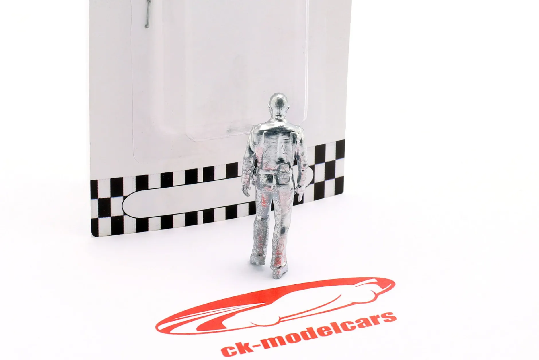 Terminator 2 t-1000 Figur in silber 1:43 Cartrix
