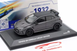 Toyota GR Corolla Circuit Edition 2023 heavy metal grau 1:43 Solido