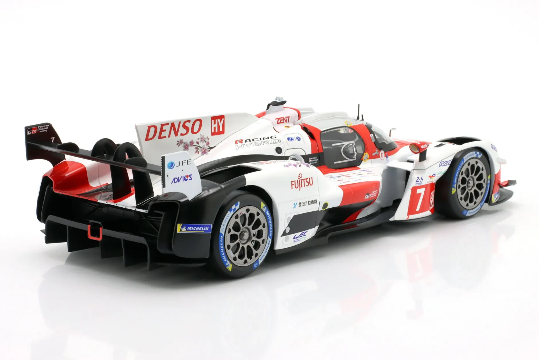 Toyota GR010 Hybrid #7 24h LeMans 2023 Conway, Kobayashi, Lopez 1:18 Ixo
