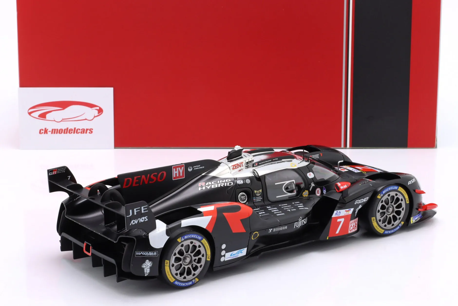 Toyota GR010 Hybrid #7 2nd 24h LeMans 2024 Toyota Gazoo Racing 1:18 Ixo