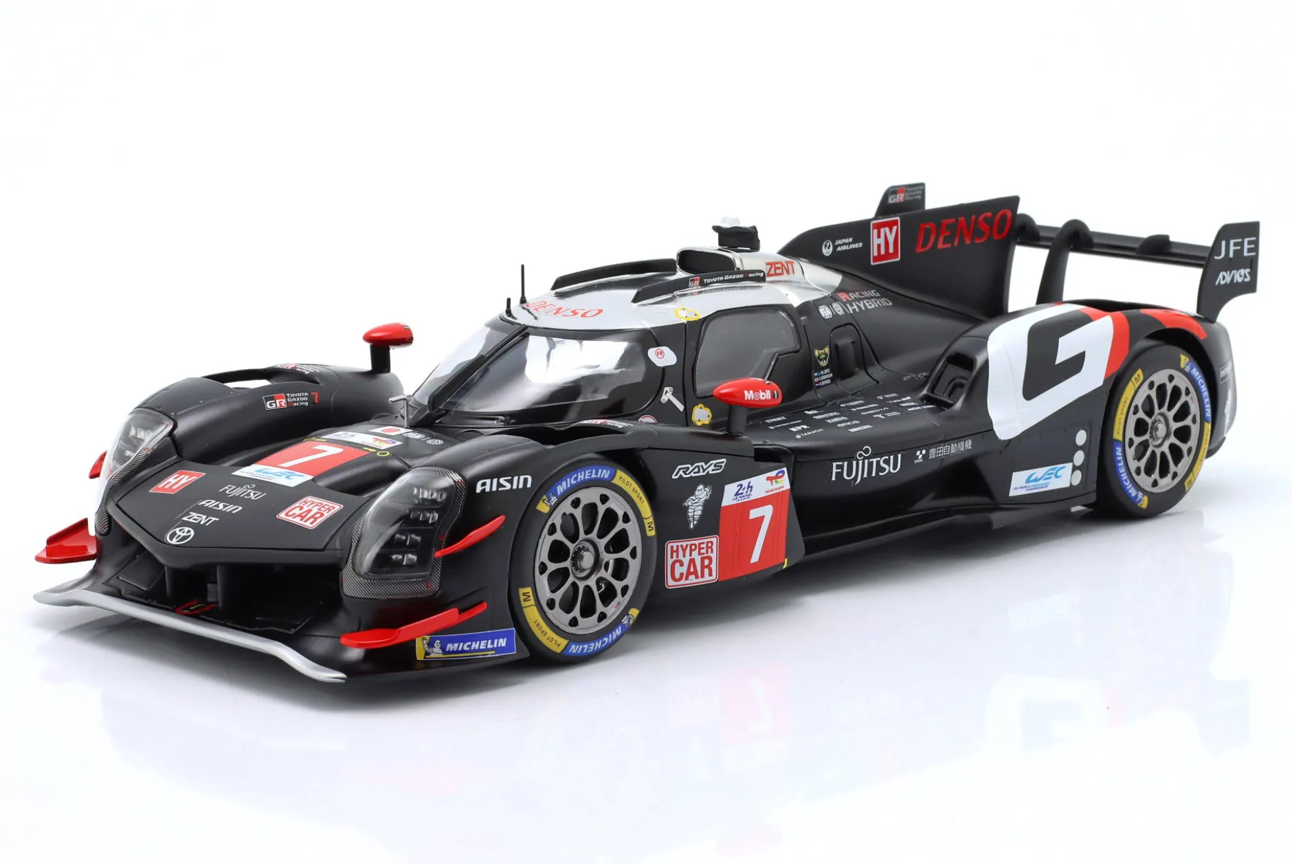 Toyota GR010 Hybrid #7 2nd 24h LeMans 2024 Toyota Gazoo Racing 1:18 Ixo