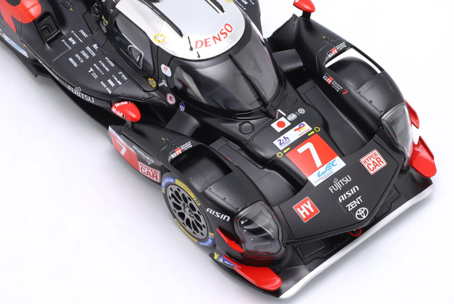 Toyota GR010 Hybrid #7 2nd 24h LeMans 2024 Toyota Gazoo Racing 1:18 Ixo