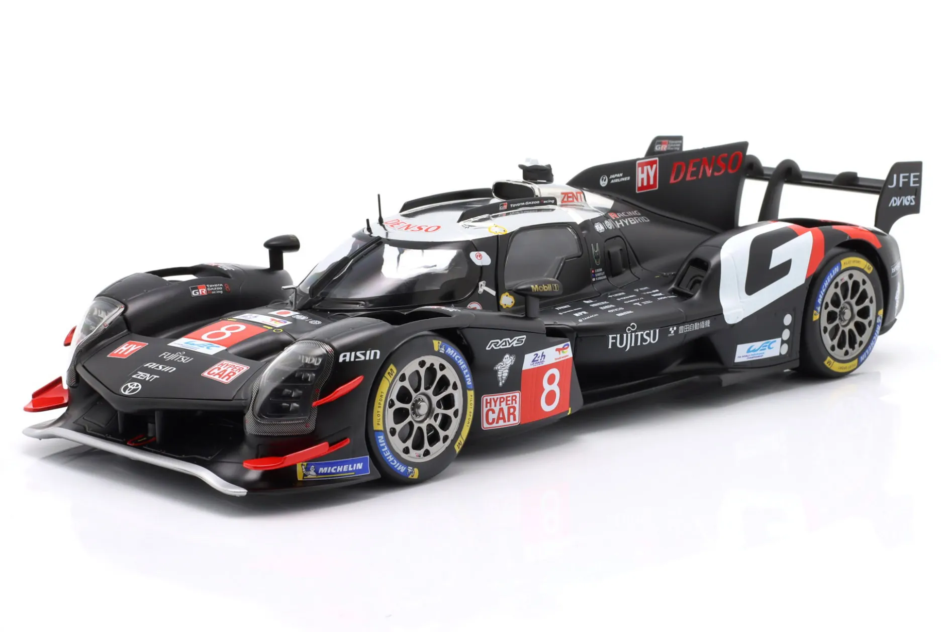 Toyota GR010 Hybrid #8 5th 24h LeMans 2024 Toyota Gazoo Racing 1:18 Ixo